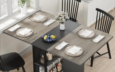 Best Narrow Drop Leaf Dining Table for Small Apartments in 2026: Tested and Ranked