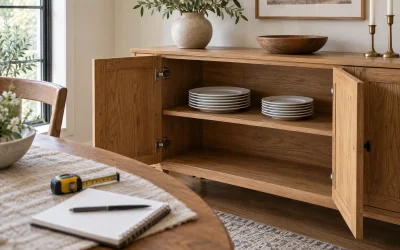Sideboard Shelf Depth: Will Your Dinner Plates Fit?