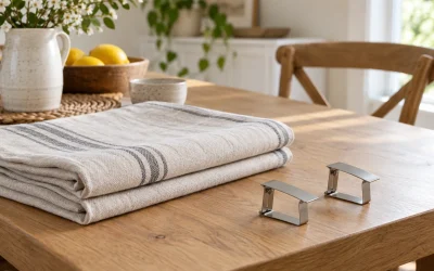 Tablecloth Clips: Check Edge Thickness and Contact