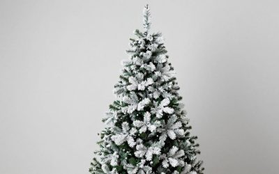 Best pre lit flocked christmas tree for small living room
