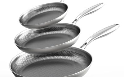 6 Stainless Steel Non Stick Pan Set (October 2026)